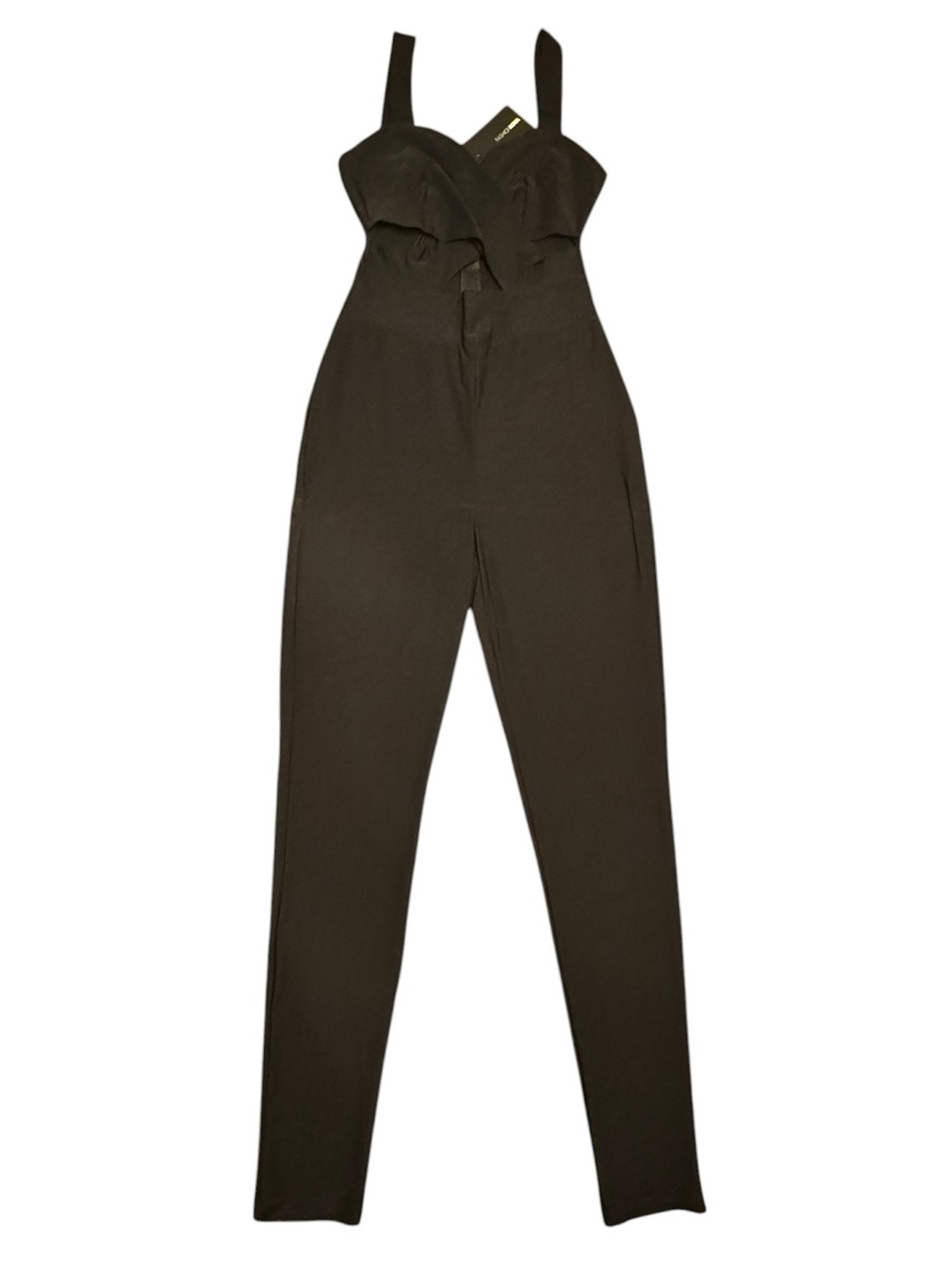 Fashion Nova Sexy Innocence Skinny Leg Jumpsuit Black Size M - Picture 6 of 8